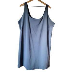 Old Navy Women's PowerSoft Go-Dry Athletic Dress - Blue Gray - 3X